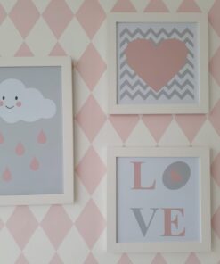 Conjunto de 03 quadros