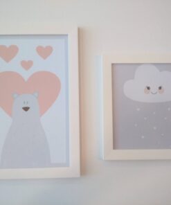 Conjunto de 02 quadros