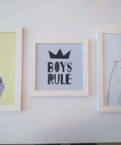 Conjunto de 03 quadros