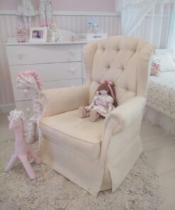 Poltrona Julia Fixa - Bege