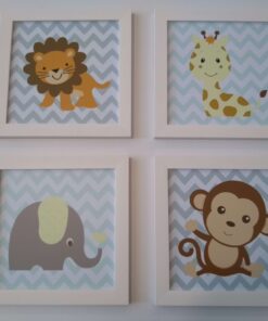 Conjunto de 04 quadros