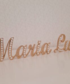 Letreiro do nome - nome composto