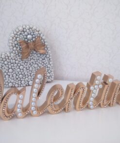 Letreiro do nome do seu bebê