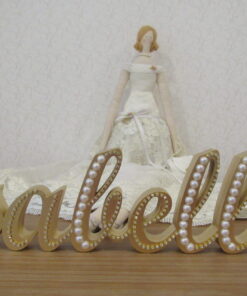 Letreiro do nome do seu bebê