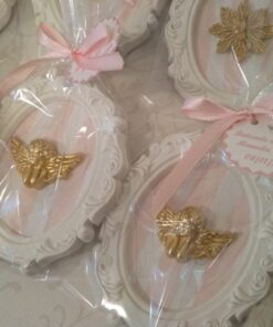 Placa com Anjo ou Divino - 10 unidades