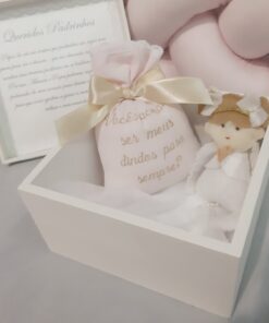 Caixa para convidar os padrinhos