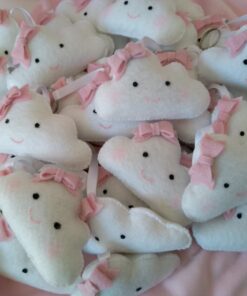 Chaveiro de nuvem - 10 unidades