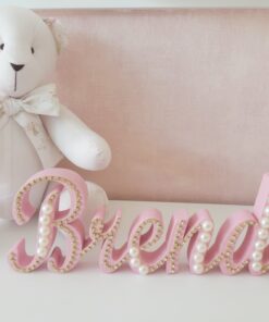 Letreiro do nome do seu bebê