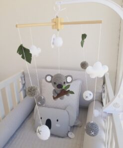 Móbile floresta Coala tricô