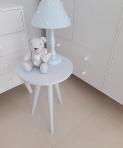 Mesinha Tripé Azul - Timber