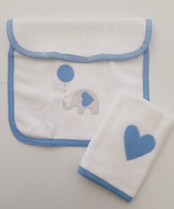 Kit 02 paninhos de boca, personalizado com nome