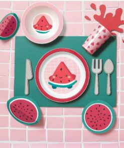 Prato maior + prato menor + copo, ver estampas