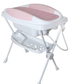 Banheira dobrável com trocador