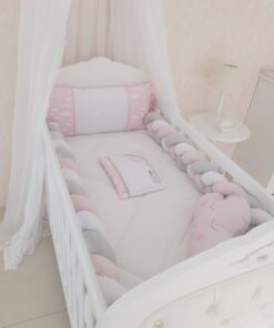 Kit de berço americano 08 pças