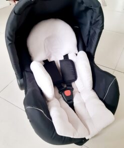 Protetor de cabeça, lateral para bebê conforto Rosa bebe