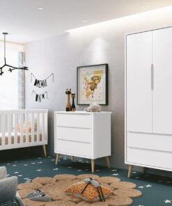 Berço + Comoda + Roupeiro - Reller