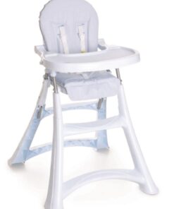 Cadeira de alimentação Premium azul bebê